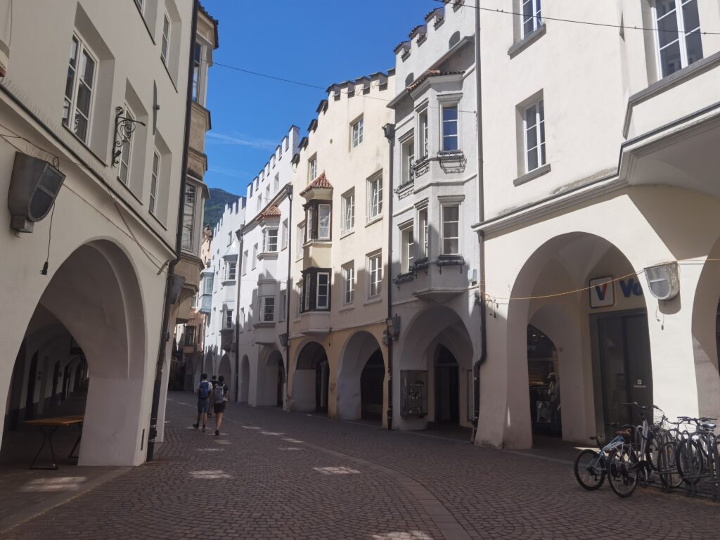 Brixen Altstadt Sehenswürdigkeiten: Die Lauben